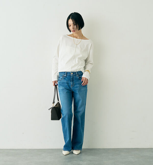 Rouge vif「綿ポリ天竺万能カットプルオーバー」|Tシャツ・カットソー|