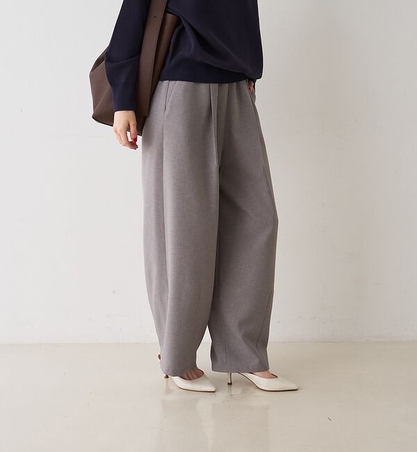 Rouge vif「タックイージー コクーンパンツ」|その他|