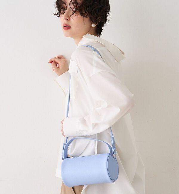 Rouge vif「【YAHKI/ヤーキ】SHRINK W FACE 2way ショルダーバッグ」|ショルダー・メッセンジャー|ライトブルー