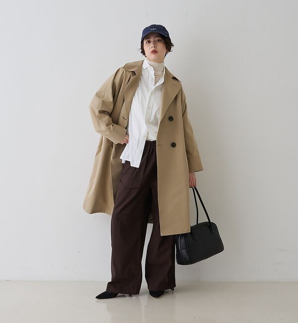 Rouge vif「防縮Wシアータートルリブニット」|ニット・セーター|