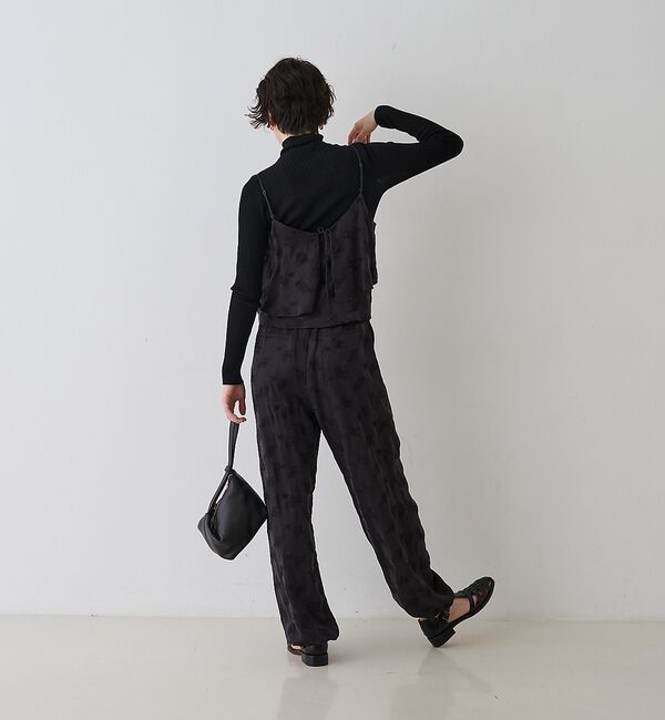 Rouge vif「防縮Wシアータートルリブニット」|ニット・セーター|