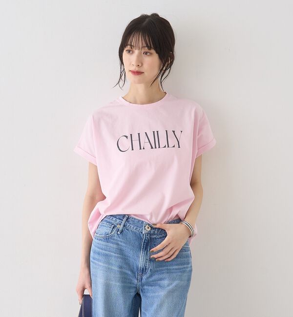 Rouge vif「【MICA＆DEAL/マイカ＆ディール】別注CHAILLY  TEE/ロゴTシャ」|Tシャツ・カットソー|