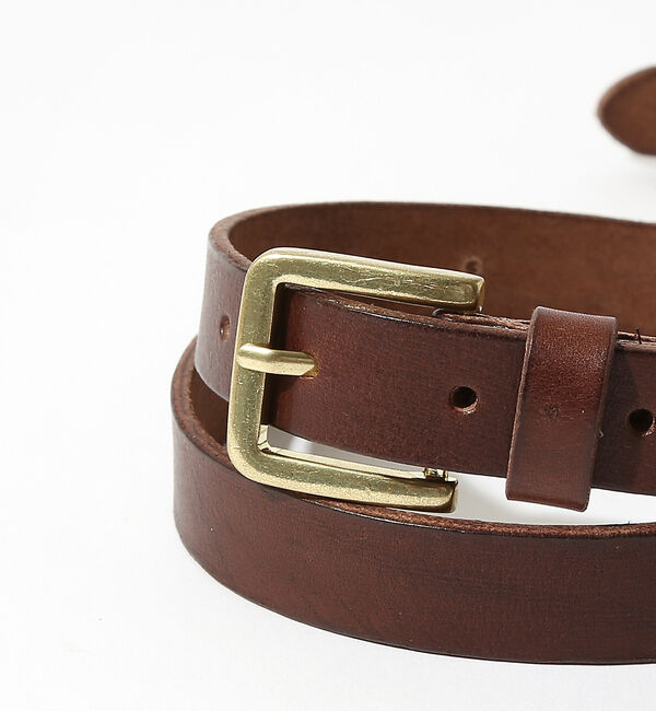 qualite「レザーロングベルト」|ベルト|