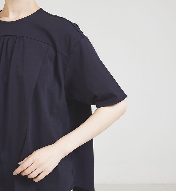 qualite「アシメフロントカットソー」|Tシャツ・カットソー|