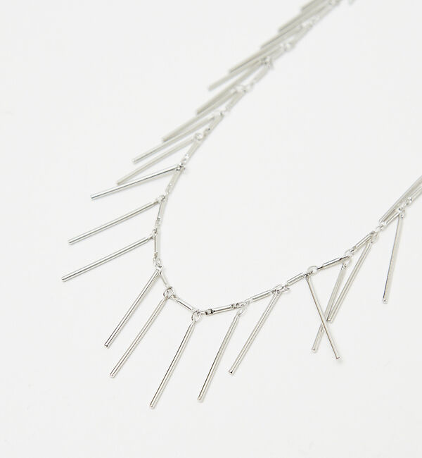 qualite「フリンジチェーンネックレス」|ネックレス|