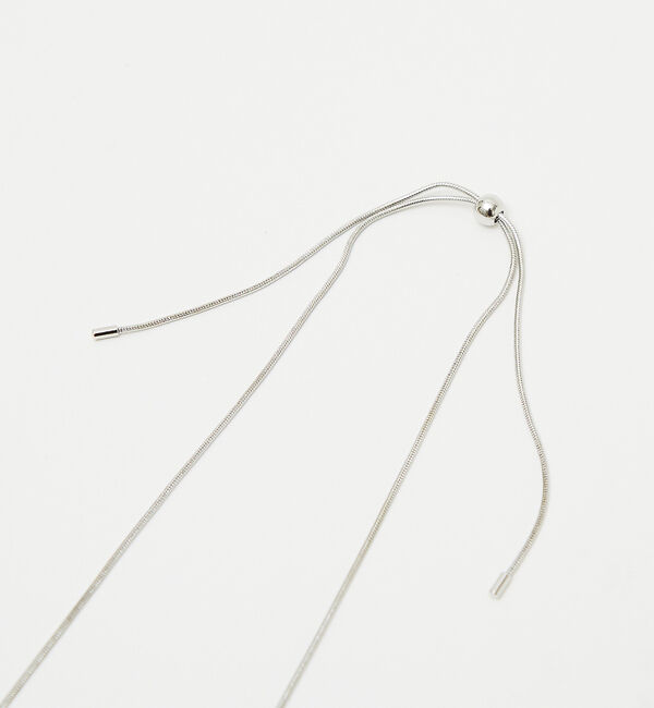 qualite「フリンジチェーンネックレス」|ネックレス|