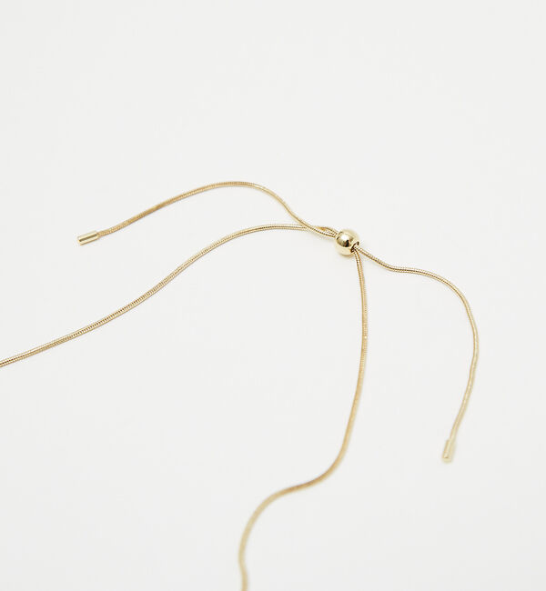 qualite「フリンジチェーンネックレス」|ネックレス|