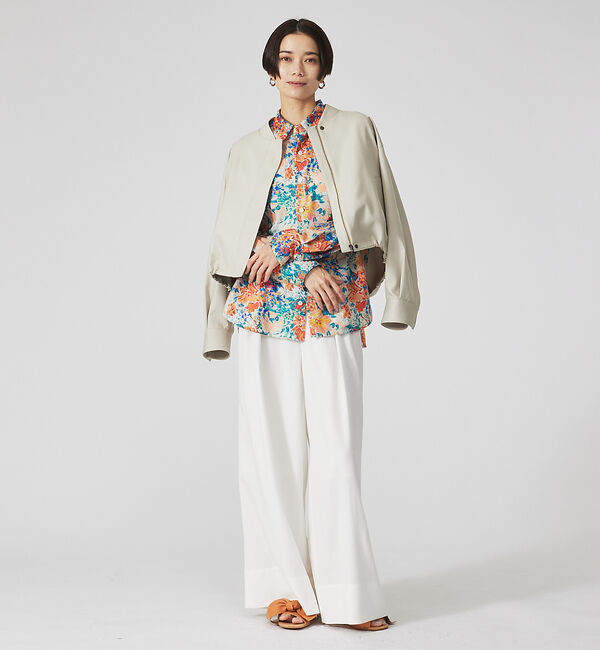 qualite「【PALOMA BARCELO】LEIRE　リボンフラットサンダル」|サンダル|