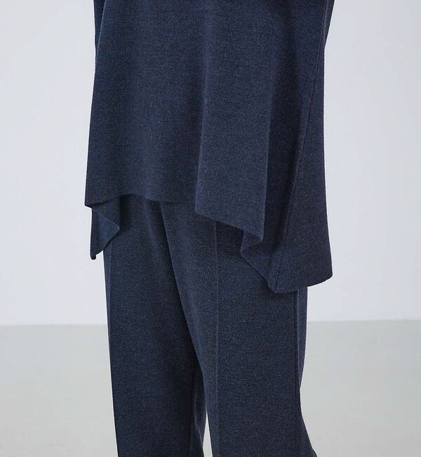 qualite「【セットアップ対応】ドレープハイゲージニット」|ニット・セーター|