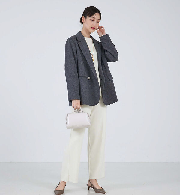 qualite「【セットアップ対応】ハイゲージウールニットパンツ」|その他|