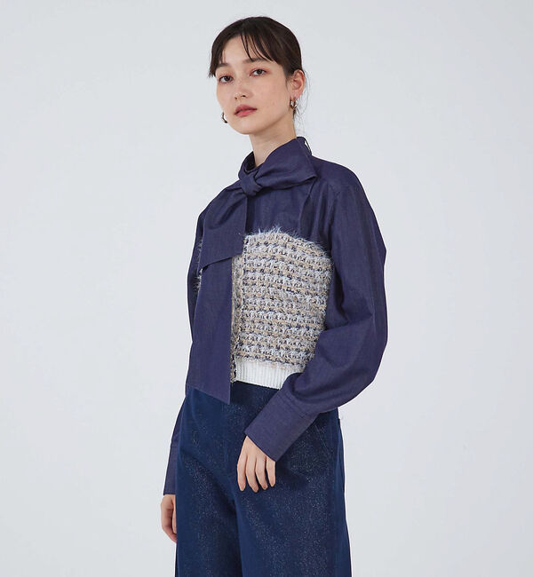 qualite「ツィードニットビスチェ」|その他|