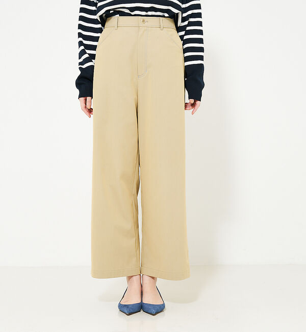 qualite「シャンブレーチノストレートパンツ」|その他|