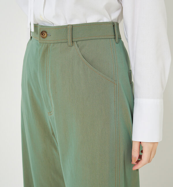 qualite「シャンブレーチノストレートパンツ」|その他|