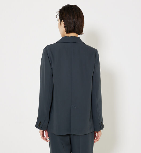 qualite「トルコサテンジャケット」|テーラードジャケット|