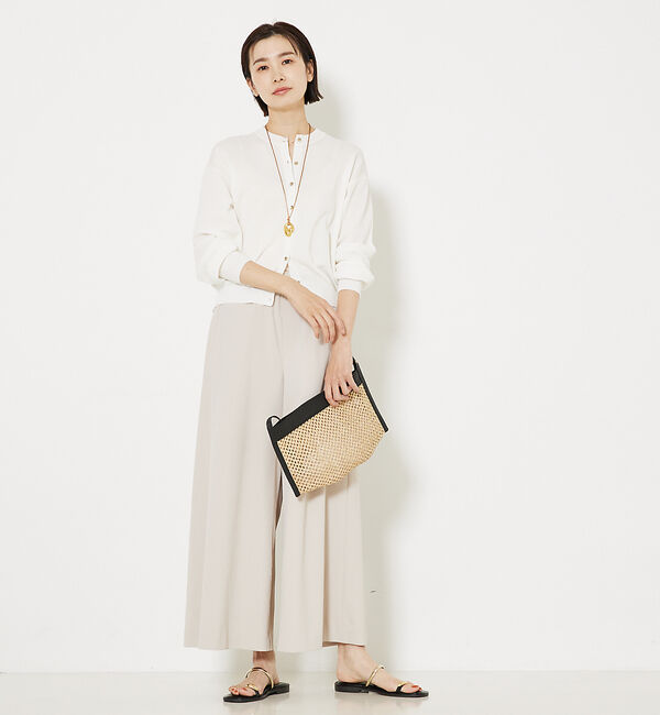 qualite「2WAYストレッチワイドパンツ」|その他|