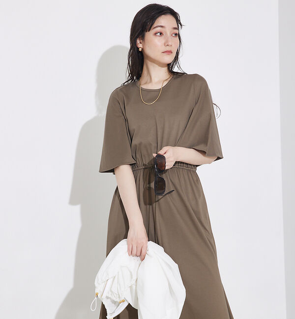 qualite「ケープワンピ」|ワンピース|