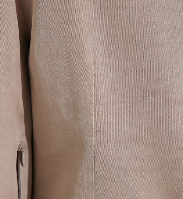 qualite「【Oggi・CLASSY掲載】袖コンシールあきJK」|ノーカラージャケット|