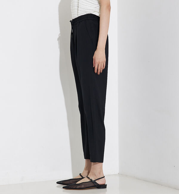 qualite「バックサテンジョーゼットパンツ」|その他|