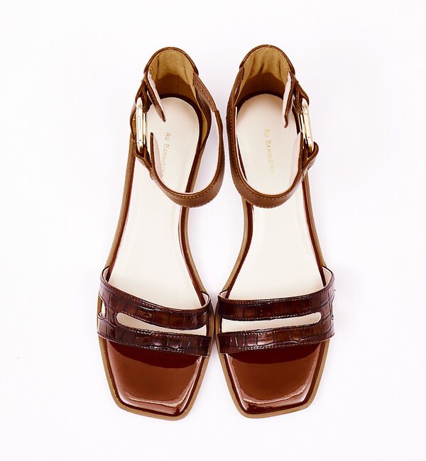 AU BANNISTER「【ロングヒットアイテム】アンクルストラップサンダル」|サンダル|