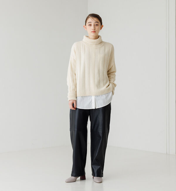 AU BANNISTER「カラーヒールソフトレザーパンプス」|パンプス|