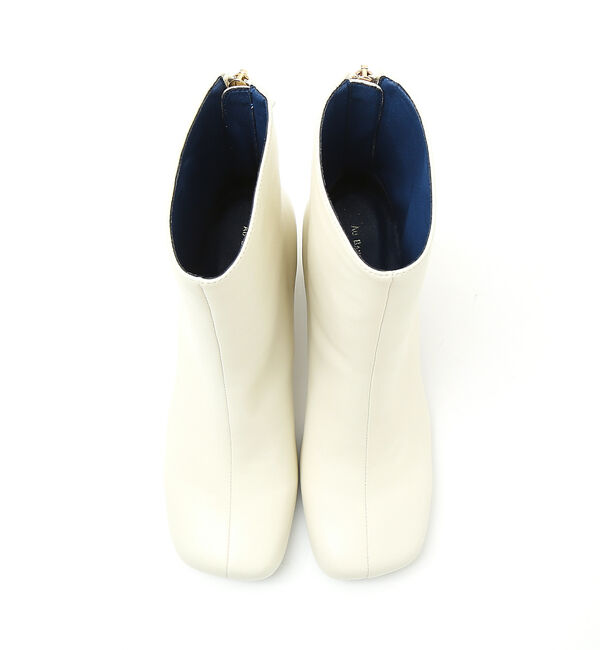 AU BANNISTER「【スノーソール】ボリュームトゥショートブーツ」|ショートブーツ|