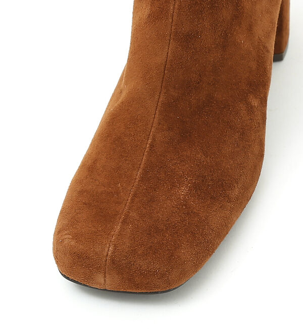 AU BANNISTER「【スノーソール】ボリュームトゥショートブーツ」|ショートブーツ|