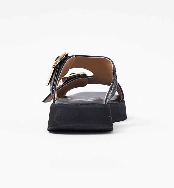 AU BANNISTER「ダブルベルト ボリュームソールサンダル」|サンダル|