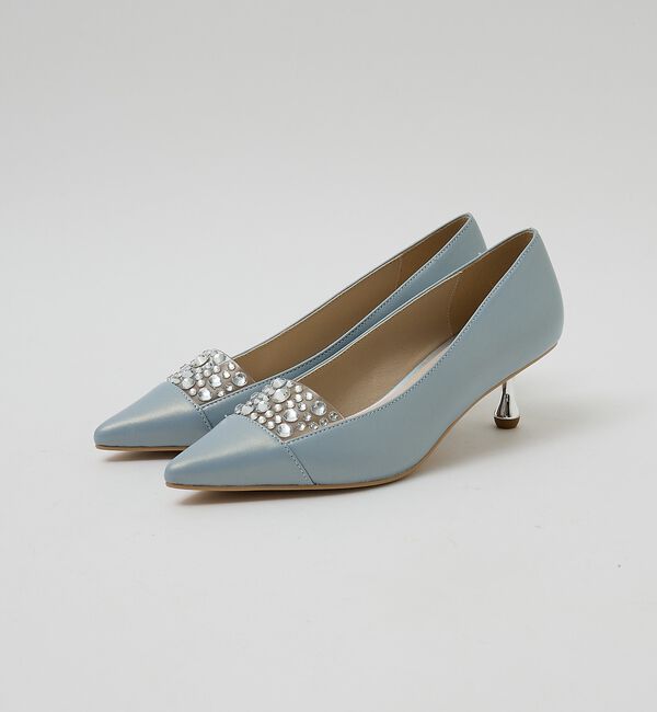 AU BANNISTER「ラインストーンパンプス」|パンプス|