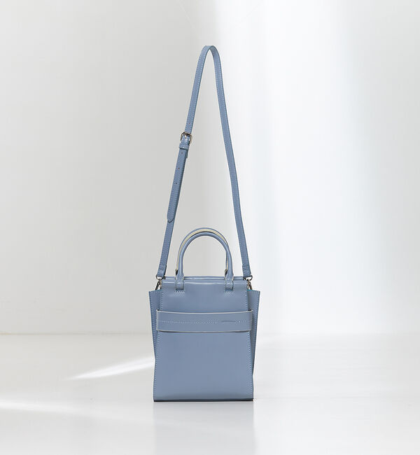 LOWELL things「Stand/バーチカルショルダーBAG」|ショルダー・メッセンジャー|ライトブルー