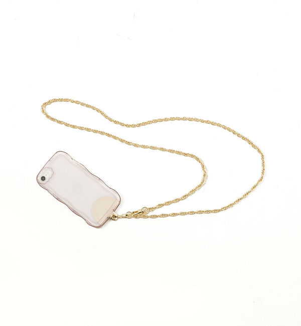 LOWELL things「Chain Strap/チェーンショルダー（スマホタブ付き）」|モバイルケース|