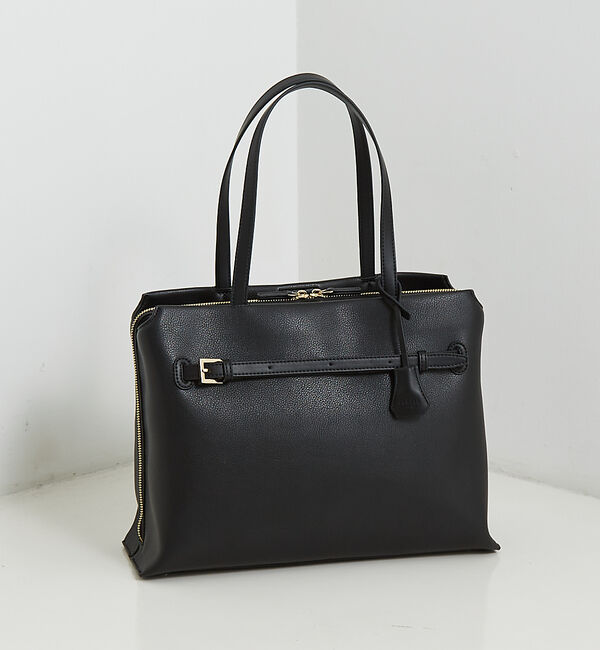 LOWELL things「【BAILA掲載】Squlay/ベルテッドセパレートトートL」|ビジネスバッグ|