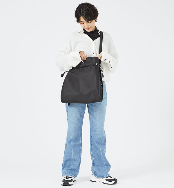 LOWELL things「【TVドラマ使用商品】Anfis/ナイロンワンショルダーバッグ」|トートバッグ|