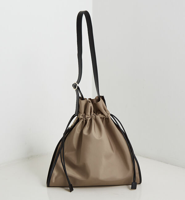 LOWELL things「【TVドラマ使用商品】Anfis/ナイロンワンショルダーバッグ」|トートバッグ|ダークベージュ