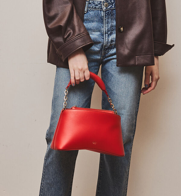 LOWELL things「【VERY掲載】Sque/クッションハンドルミニショルダー」|ショルダー・メッセンジャー|