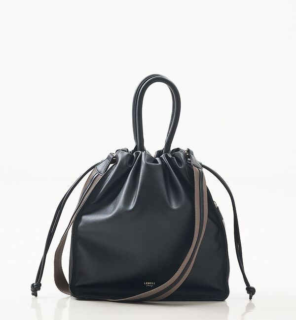 LOWELL things「Poche/ドローストリングトートＬ」|トートバッグ|