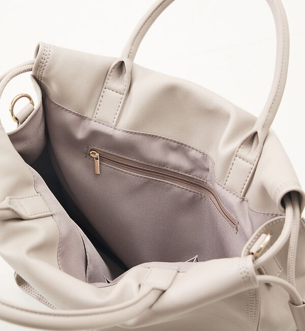 LOWELL things「Poche/ドローストリングトートＬ」|トートバッグ|