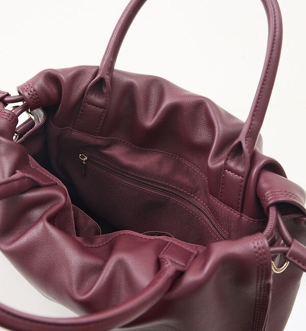 LOWELL things「【VERY掲載】Poche/ドローストリングトートミニ」|ショルダー・メッセンジャー|