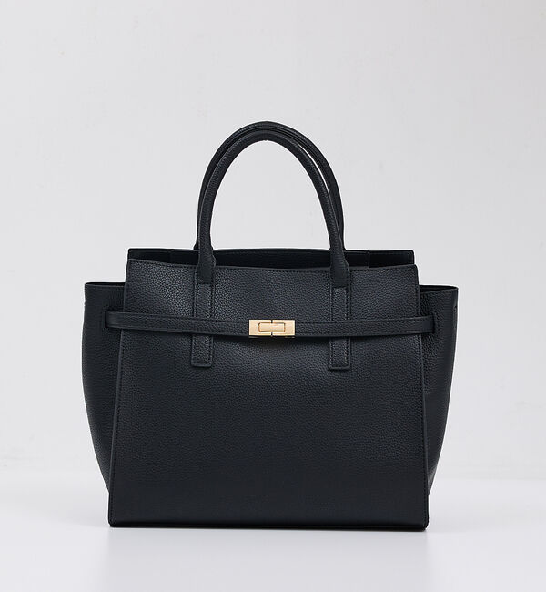 LOWELL things「●SOEUR/ベルテッド2WAYトートバッグ」|トートバッグ|ブラック