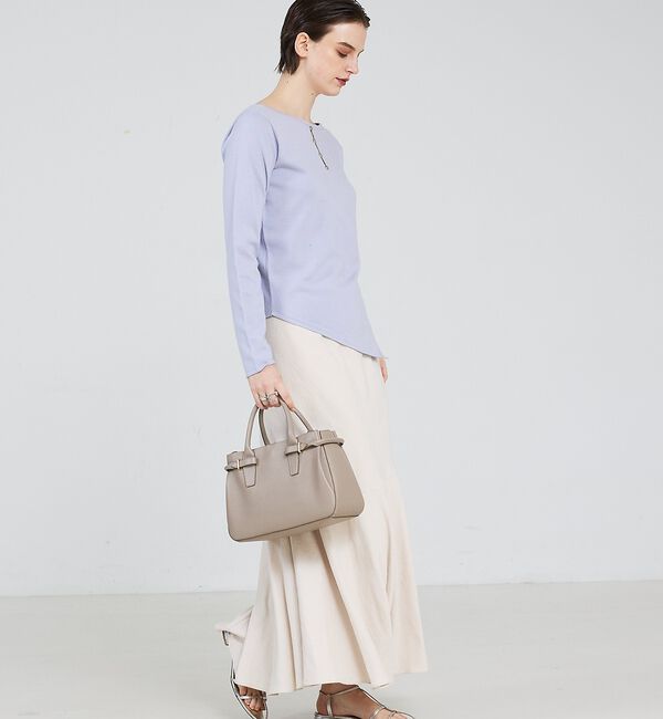 LOWELL things「Lien/レザー3層2WAYトート」|トートバッグ|