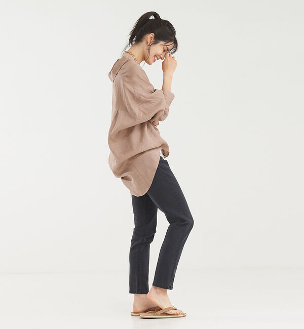 abahouse mavie「【感嘆】スリムテーパードデニム」|デニム|