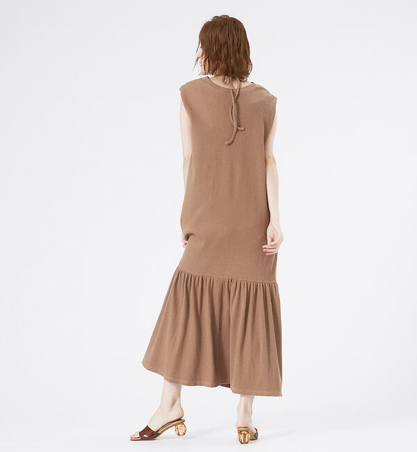 abahouse mavie「【大人のいちまんワンピ】カットリブレイヤード風ワンピ」|ワンピース|