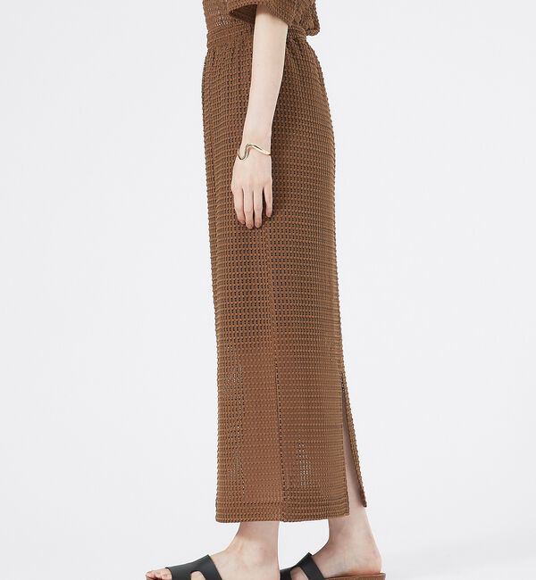 abahouse mavie「メッシュタイトスカート」|スカート|