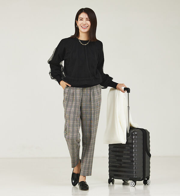 abahouse mavie「チュールニットプルオーバー」|ニット・セーター|