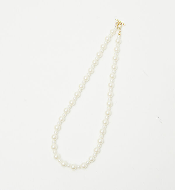 abahouse mavie「シングルミックスパールネックレス」|ネックレス|