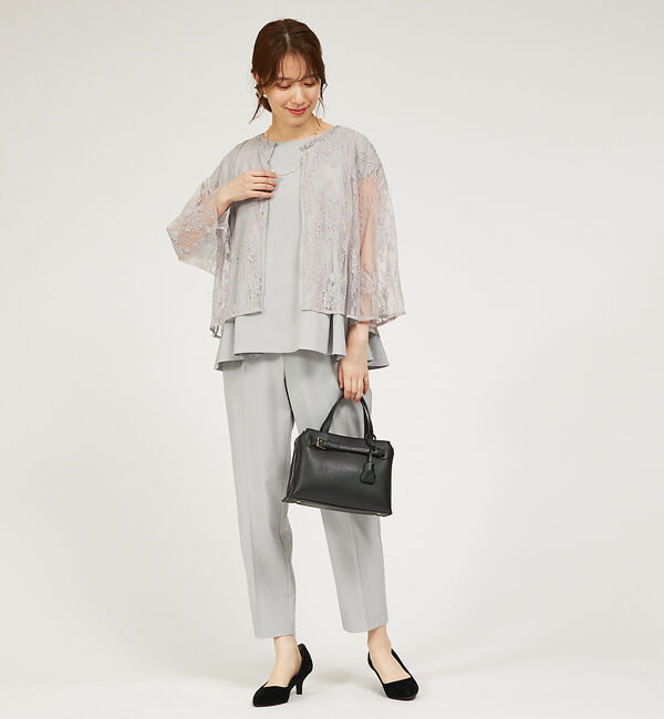 abahouse mavie「【エニデイカセット】レースボレロ＆フレンチセットアップ３点セット」|ワンピース|