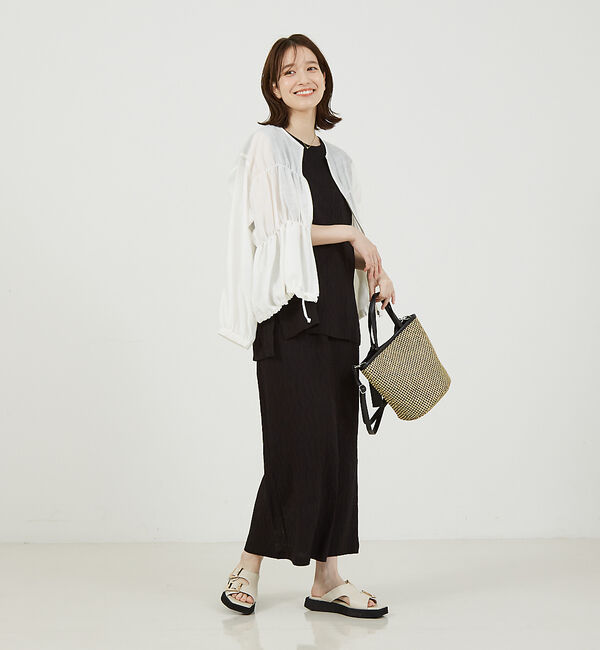 abahouse mavie「【WEB Domani掲載】シアーシャーリングブルゾン」|ブルゾン・スタジャン|