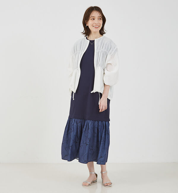 abahouse mavie「【WEB Domani掲載】シアーシャーリングブルゾン」|ブルゾン・スタジャン|