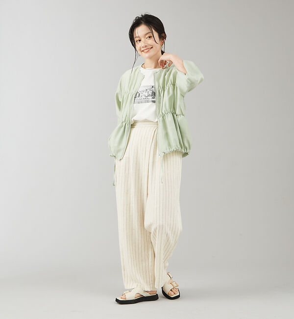 abahouse mavie「【WEB Domani掲載】シアーシャーリングブルゾン」|ブルゾン・スタジャン|