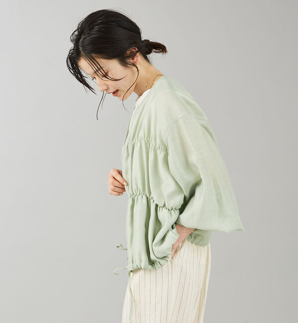 abahouse mavie「【WEB Domani掲載】シアーシャーリングブルゾン」|ブルゾン・スタジャン|