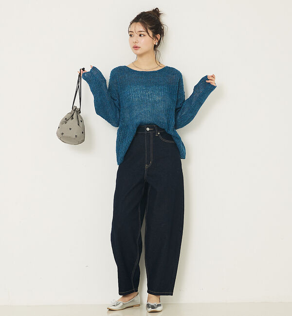 abahouse mavie「モヘアライクシアーニット」|ニット・セーター|